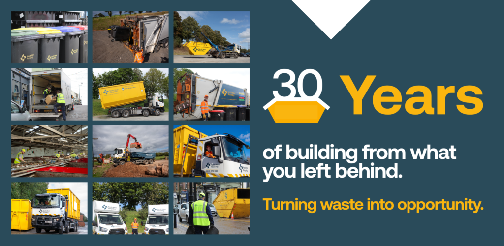 This year marks a proud milestone for North West Recycling as we celebrate 30 years of service to Cumbria — and we think that strapline says it all. Because that is exactly what we do: we build something valuable from what others leave behind.