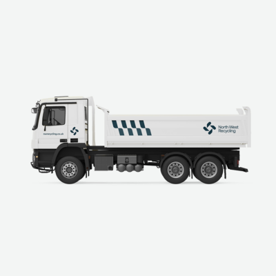 A North West Recycling branded truck