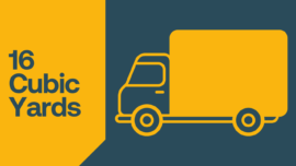 Full van load, 16 yard rubbish removal up to 750kg