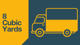 Half van load, 8 yard rubbish removal up to 400kg