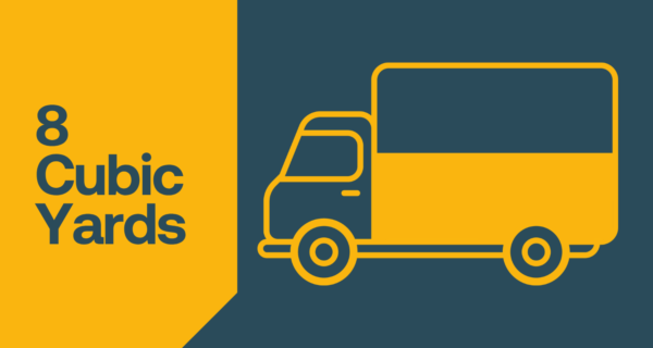 Half van load, 8 yard rubbish removal up to 400kg