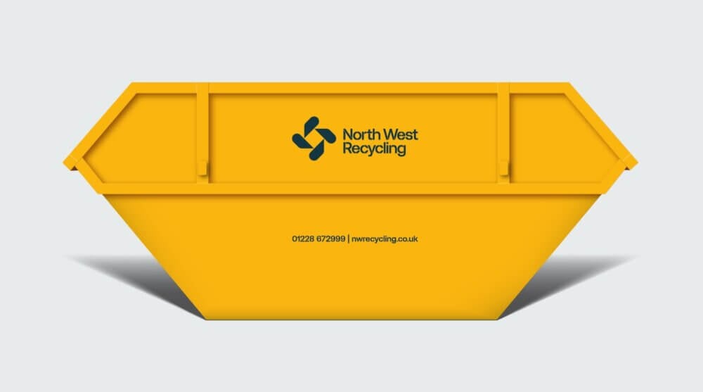 12 yard skip hire with North West Recycling.